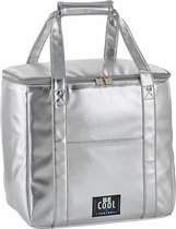 BE COOL City XL 35 Ltr Silver/ Zilver| luxe koeltas | Premium | Coolingbag | beachbag | outdoor |