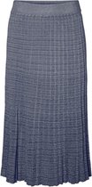 Vmaliz Hw Knee Skirt Ga 10242364 Navy Blazer/w. Ombre B