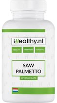 Saw Palmetto met Zink |GMO Vrij - 60 Veggie Capsules - Goed voor prostaat en haargroei |iHealthy