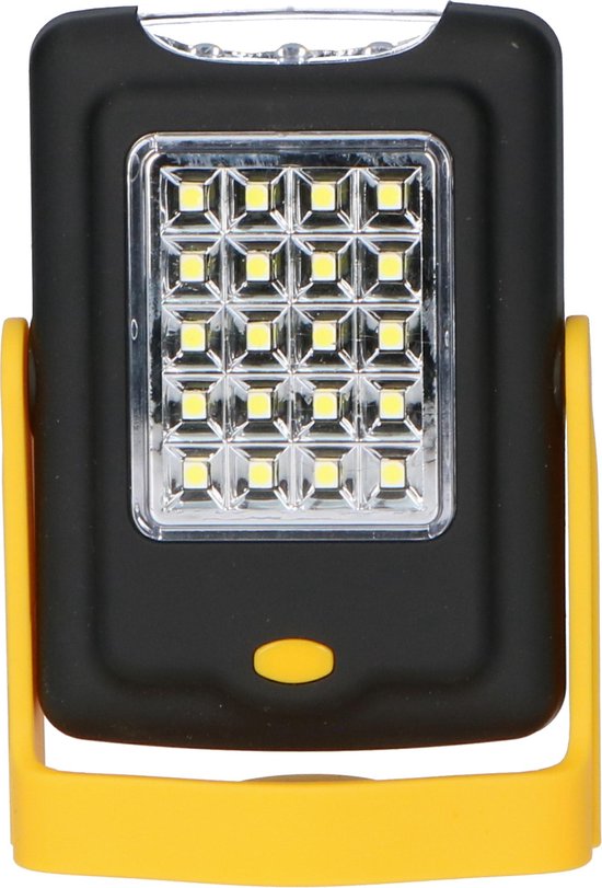 Vrijstelling Onveilig Platteland Proventa mini werklamp op batterijen - LED draagbare looplamp met magneet  en haak | bol.com