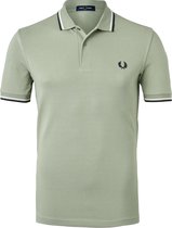 Fred Perry M3600 polo twin tipped shirt - Seagrass -  Maat: 3XL