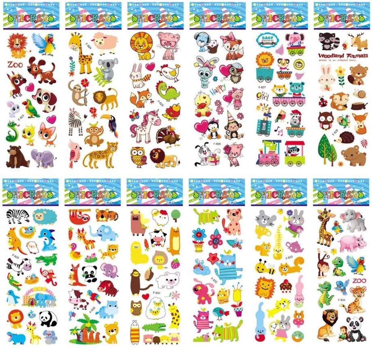 Gezicht - Stickers kopen? | Korting tot 50