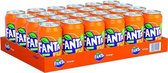 Fanta - Fanta Orange blikjes 24 x 330 ml