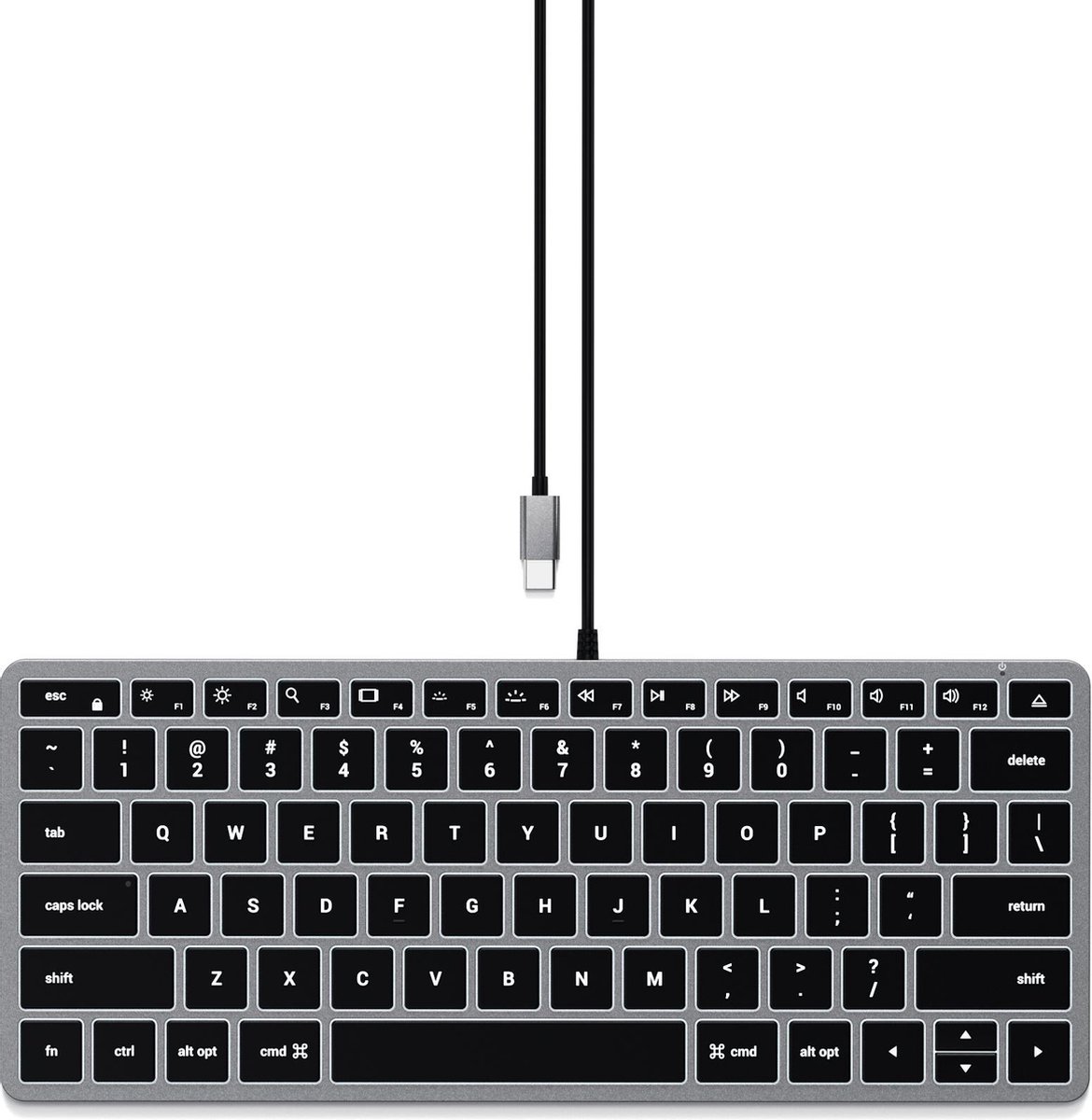Satechi Slim X1 USB-C Wired Toetsenbord - QWERTY