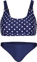 Bikini classic style - Navy stippen 128-134