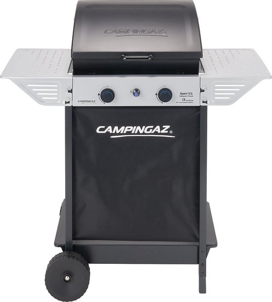 BBQ à Gaz Campingaz Xpert 100 L - BBQ - 2 Brûleurs - Grijs/ Noir
