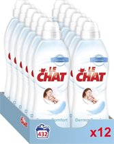 Bol.com Le Chat Dermo Comfort Baby - Wasverzachter - Voordeelverpakking - 12 x 36 wasbeurten aanbieding