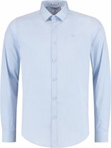 Dstrezzed Overhemd Belmondo Basic Shirt Stretch Poplin Lichtblauw (303126 - 646)