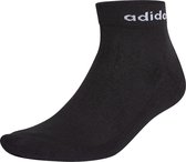 adidas adidas Half Cushioned Sokken (regular) - Maat 43-45 - Unisex - zwart - wit