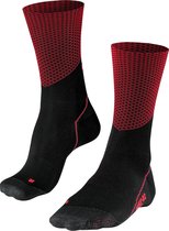 Falke Falke BC Impulse Slope Fietssokken - Maat 42/43 - Unisex - zwart - rood