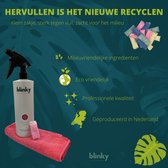 Blinky badkamer reiniger schoonmaakpakket - schoonmaakcapsules - schoonmaakmiddelen - oplosbaar - hervullen is het nieuwe recyclen - ecologisch - milieuvriendelijk - CO2 verlagend - biologisc