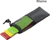 Weerstandsbanden - Set van 3 - Resistance band - Elastisch - Fitnessband - Rheme