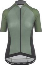 Bioracer - Sprinter Coldblack Fietsshirt voor Dames - Olijfgroen XL
