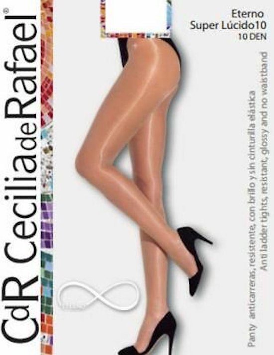 Cecilia de Rafael Eterno Super Lucido 20 Shiny Pantyhose Size XS