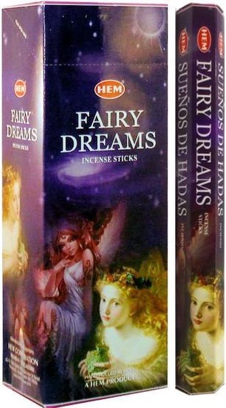 HEM - Fairy Dreams - wierook - geurstok - elfendroom - elfen - 6 stuks