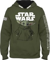 The Mandalorian - Yoda Kaki Boy's Sweater - 6 years