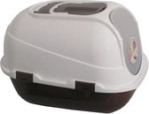 Bol.com-Moderna Kattenbak Moderna - kattoilet mega comfort bruin / graniet-aanbieding Bol.com-Moderna Kattenbak Moderna - kattoilet mega comfort bruin / graniet-aanbieding