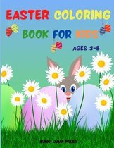 Easter Coloring Book for Kids Ages 3-8