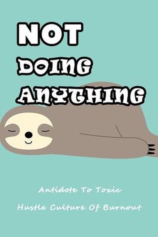 Not Doing Anything - cover
