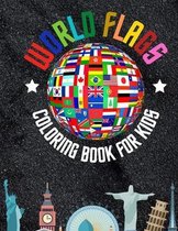 world flags: The Coloring Book: A great geography gift for kids and adults