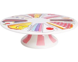 Blond Amsterdam – Even Bijkletsen - Cake Standaard - 33 Cm