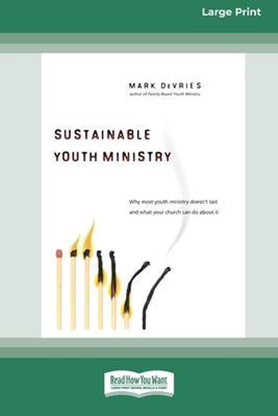 Sustainable Youth Ministry (16pt Large Print Edition) - cover