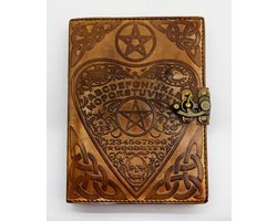 Ouija/Spirit Board Planchette Leather Journal