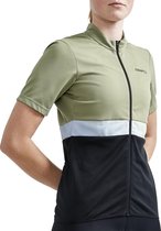Craft Craft Core  Fietsshirt - Maat S  - Vrouwen - groen/zwart/wit