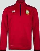 BRITISH & IRISH LIONS THERMOREG 1/4 ZIP FLEECE TOP