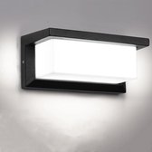 Led buiten moderne minimalistische wandlamp inductie 18W wit licht