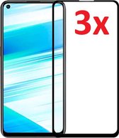 Full Cover 3D Edge Tempered Glass Screen Protector Geschikt Voor Oppo A52/A72/A92 - Ultradun Gehard Glas - Optimale Bescherming - Screenprotector Beschermglas - Glasplaatje Scherm Beschermer 