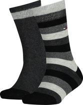 Tommy Hilfiger KIDS BASIC STRIPE SOCK 2P Kinderen Sokken Maat 23-26