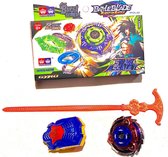 Molio - Tol - groen - inclusief launcher en starterspin - speelgoed - cadeau