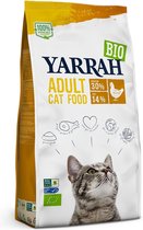 Yarrah Cat Biologische Brokken - Kip - Kattenvoer - 2,4 kg