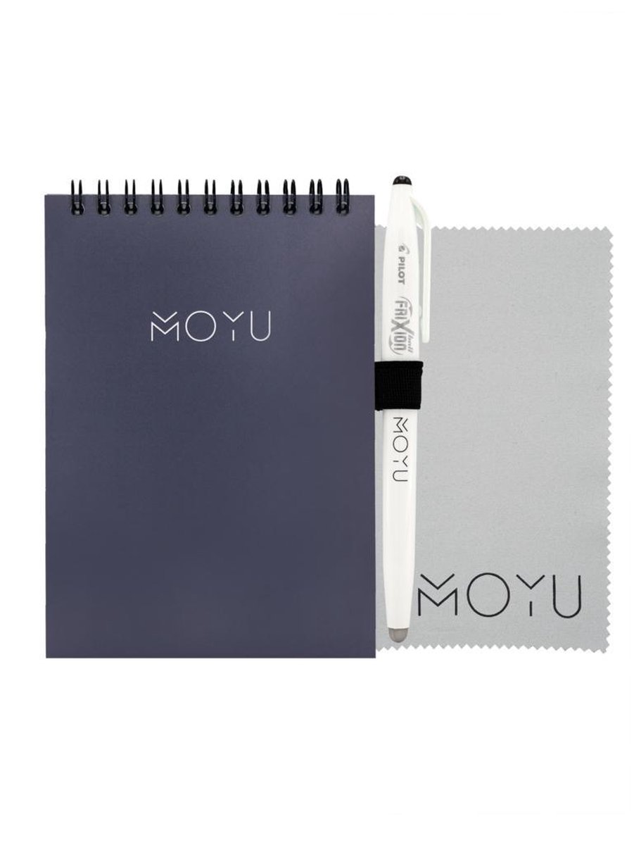 MOYU Notepad A6 (2.0) - Hardcover - New Navy - Uitwisbaar & Herschrijfbaar Notitieboek