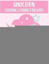 Unicorn Coloring & Connect the dots ages 4-8