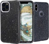 TF Cases | Samsung Galaxy A6+ (2018) | Glitter | High quality | Zwart