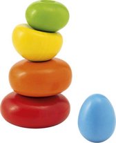 Selecta Spielzeug Stapeltoren Wackel-steine Junior 11,5 Cm Hout 5-delig
