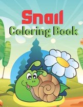 Snail Coloring Book: A Coloring Book with Simple, Fun, Easy To Draw activity