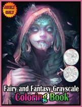 Fairy and Fantasy Grayscale Coloring Book
