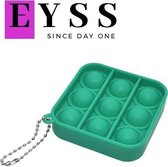 EYSS / Pop it / Groen / Fidget Toy / Sleutelhanger / Handig Mini Pop it / Kleine Versie Popit / Tegen Stress