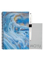 MOYU Ringband A5 - Hardcover - Beyond Blue - Uitwisbaar Notitieboek - Duurzaam Steenpapier