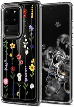 Spigen - Samsung Galaxy S20 Ultra - Cyrill Cecile Hoesje - Flower Garden