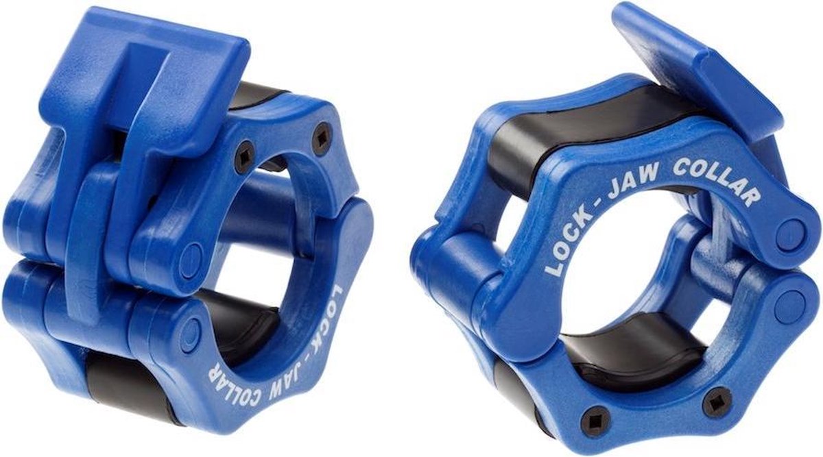 BodySolid LockJaw Pro Collars Blauw