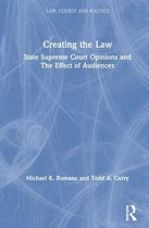 Law, Courts and Politics- Creating the Law