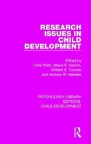 Psychology Library Editions: Child Development- Research Issues in Child Development