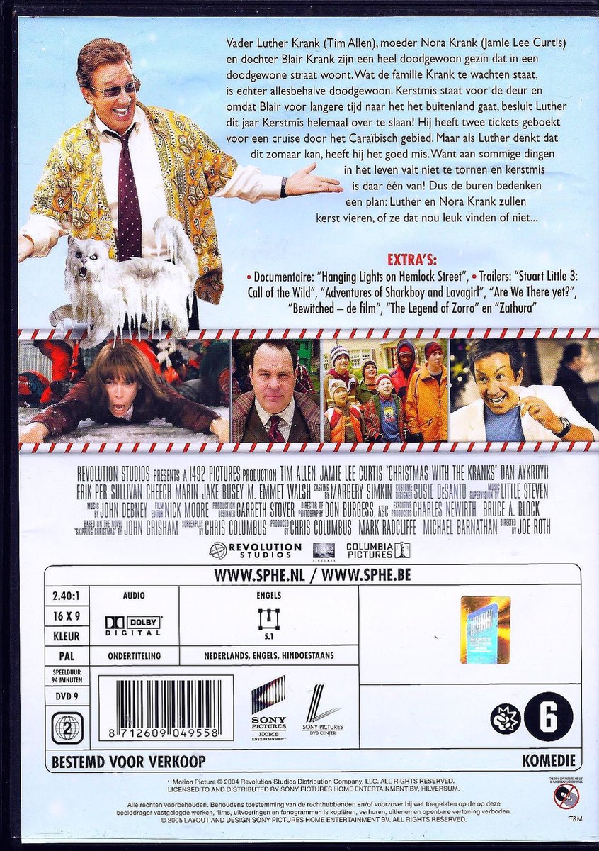 Christmas With The Kranks (Dvd), Dan Aykroyd Dvd's bol