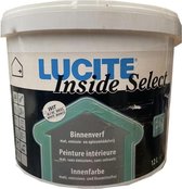 Lucite Inside Select - Binnen dispersiemuurverf - Wit Mat - 12L