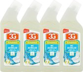 4x 3G Professioneel WC Reiniger Ecologisch 750 ml
