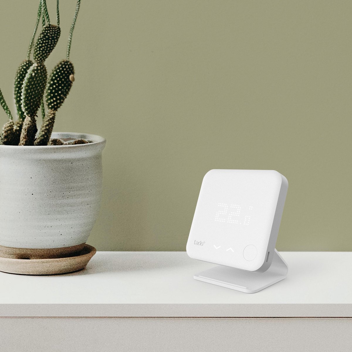 tado Houder, accessoire voor tado Draadloze Thermostaat, Draadloze Temperatuursensor en Slimme Aircobediening, Wit thumbnail 4